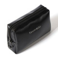 PU Leather Cosmetic Bag Clutch Bag with Large Capacity